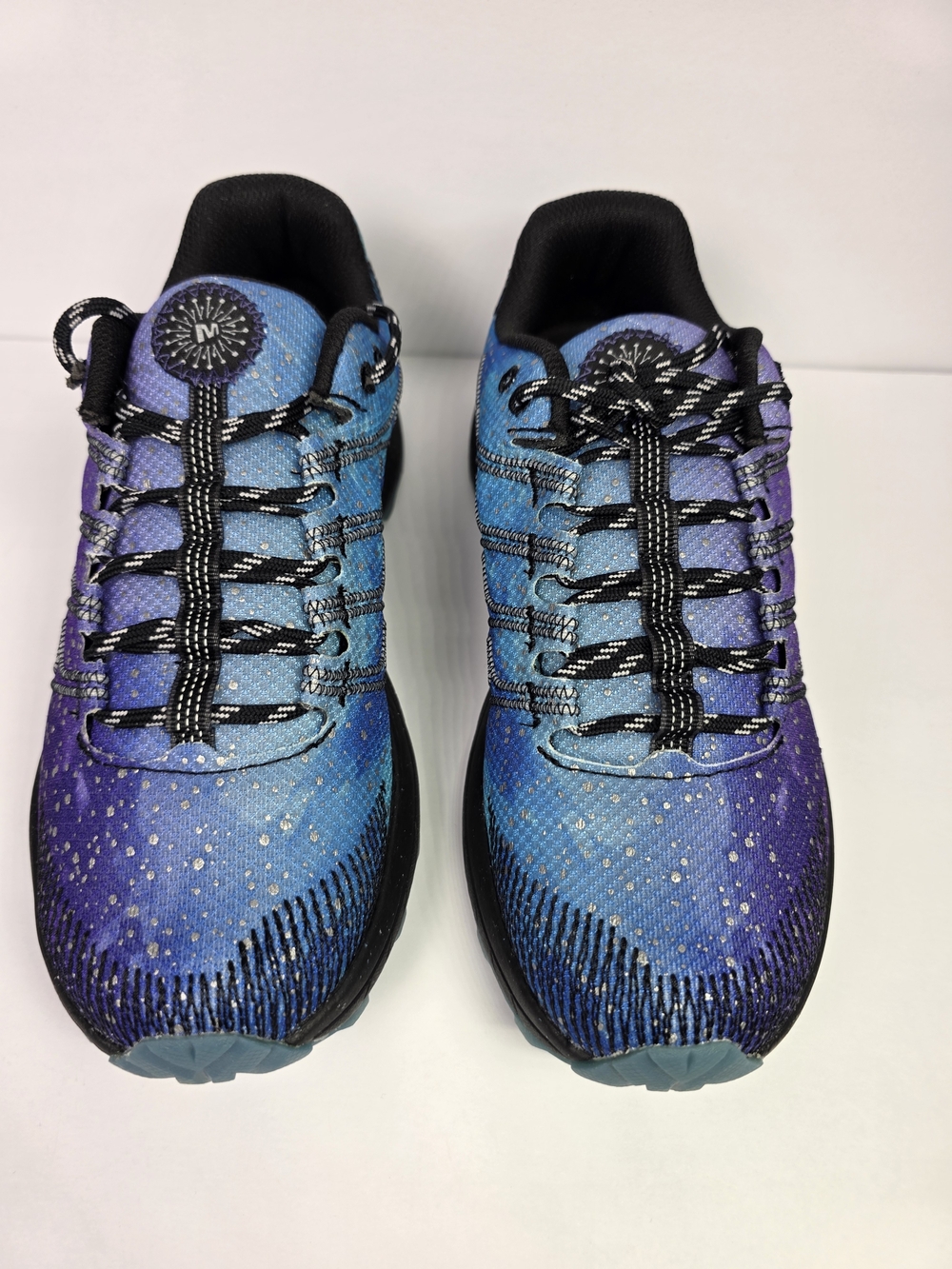 Merrell Moab Flight Galactic Float Pro Hiking Shoes Purple & Blue - Picture 3 of 16